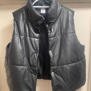 Black Puffer Vest